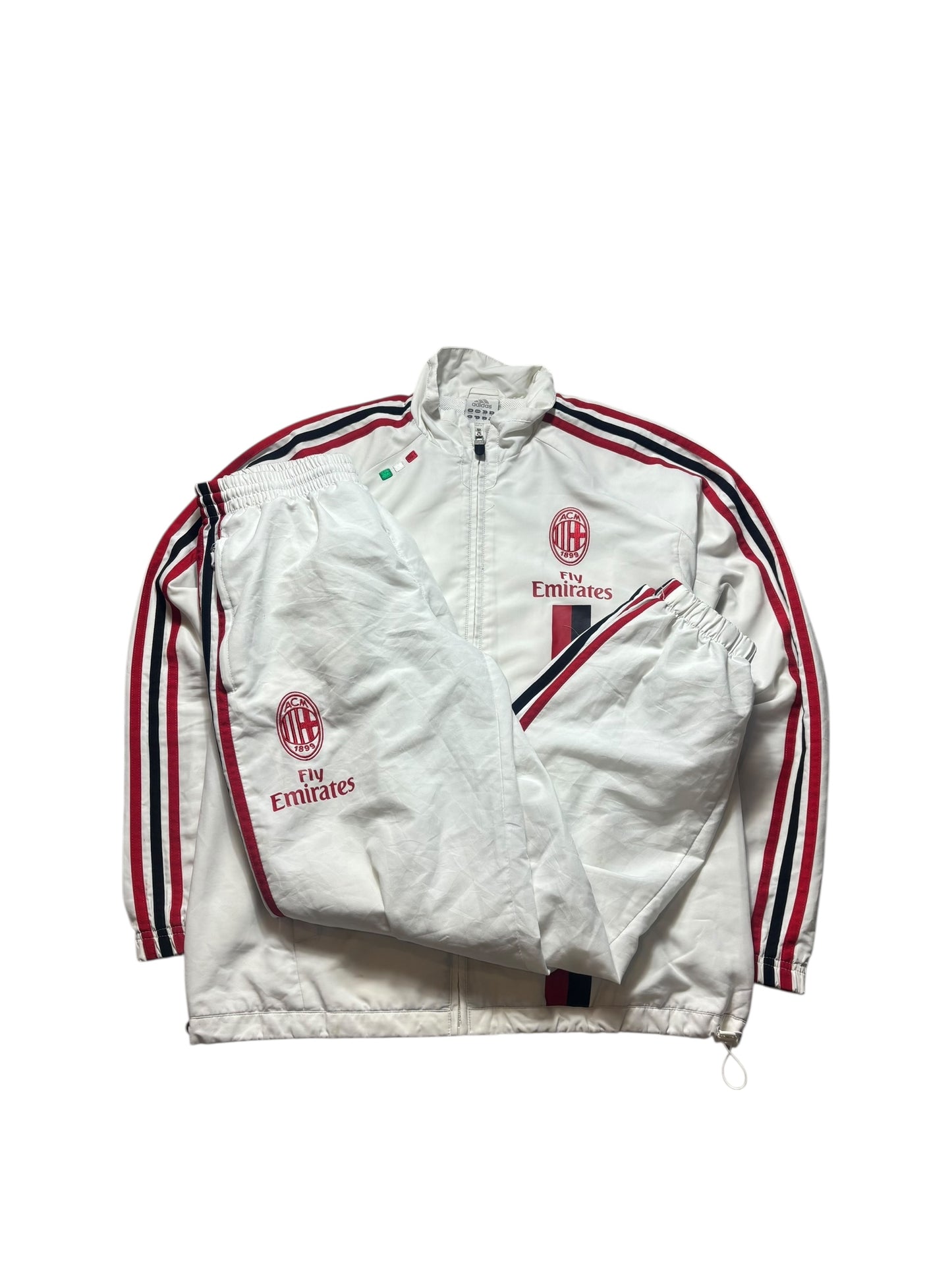 Ac Milan x Adidas Tracksuit (L)