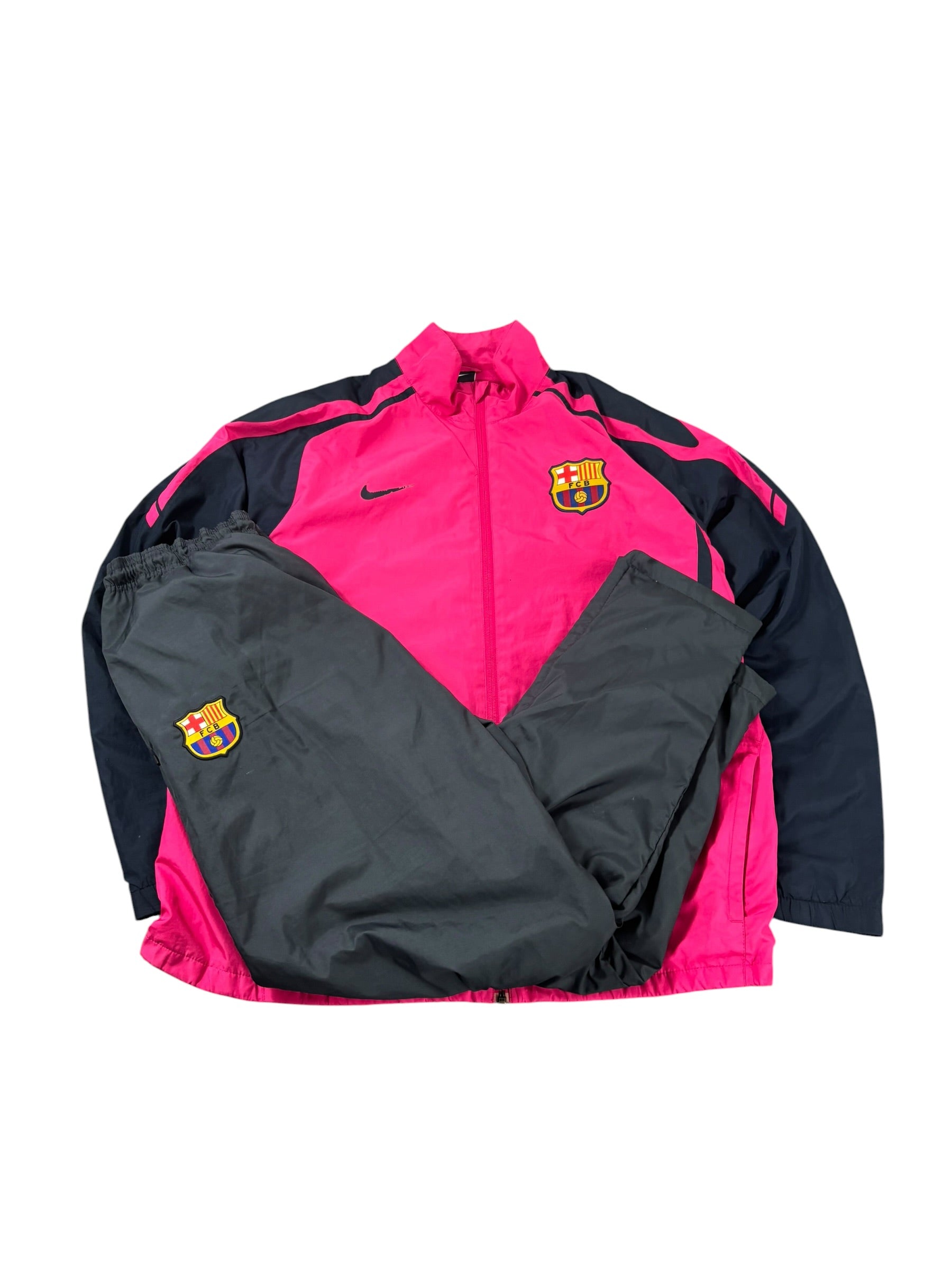 FC Barcelona x Adidas Tracksuit (XL)